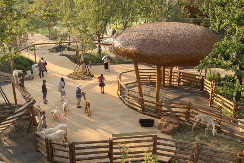 Take a Fantastical Landscape Escape at the LuxeIsland Eco-Farm in China wuhan Zhujia River in Jiang’an District animals urban utopai 