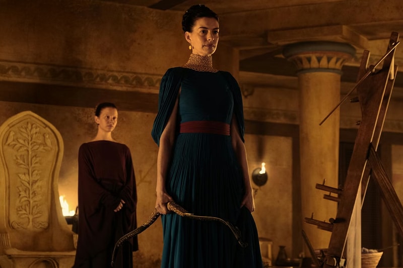 First Look Images at Christopher Nolan's Upcoming 'The Odyssey' Epic Film tom holland mia goth matt damon anne hathaway