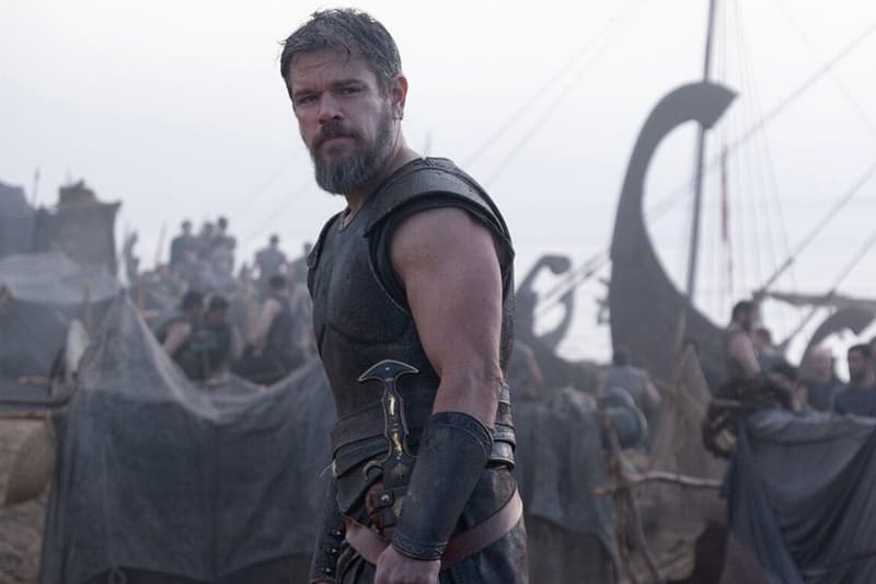 First Look Images at Christopher Nolan's Upcoming 'The Odyssey' Epic Film tom holland mia goth matt damon anne hathaway