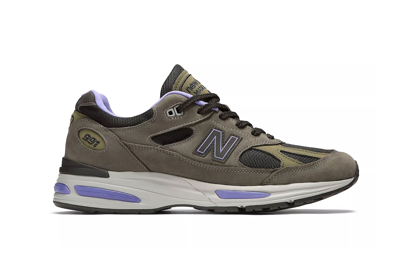 New Balance 991v2 "Raven" Release Info Raven/Olive/Charcoal/White U991GP2