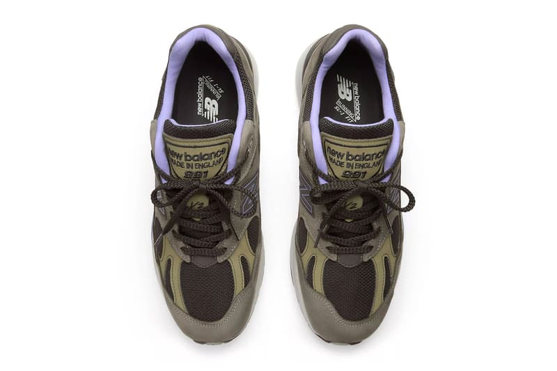 New Balance 991v2 "Raven" Release Info Raven/Olive/Charcoal/White U991GP2