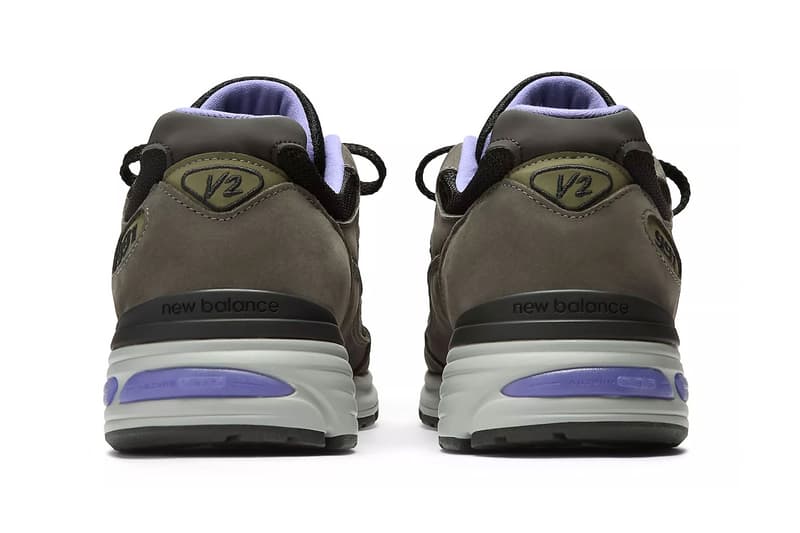New Balance 991v2 "Raven" Release Info Raven/Olive/Charcoal/White U991GP2