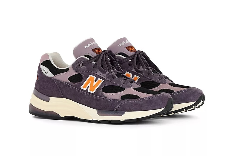 New Balance 992 "Dark Ice Wine" U992OP Release Info november 20 release nb sneaker dad shoes Dark Ice Wine/Black