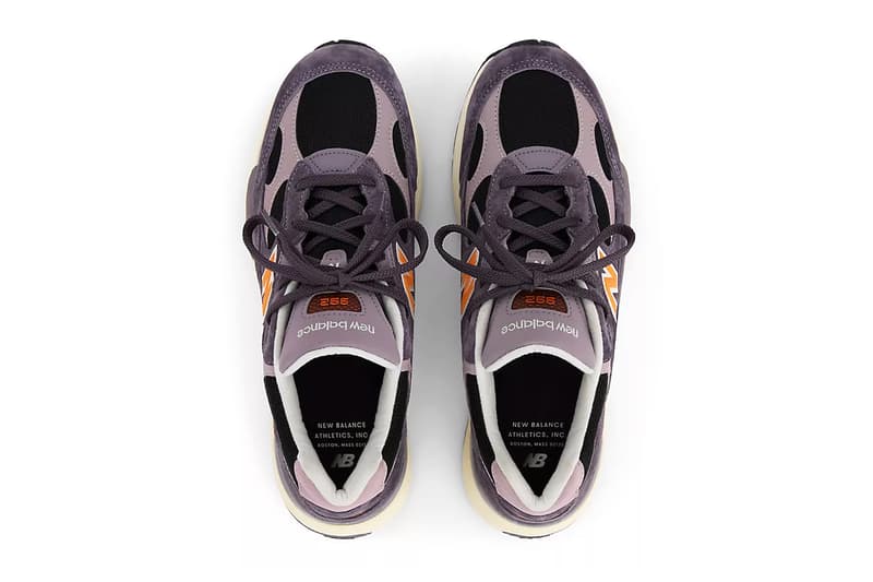 New Balance 992 "Dark Ice Wine" U992OP Release Info november 20 release nb sneaker dad shoes Dark Ice Wine/Black