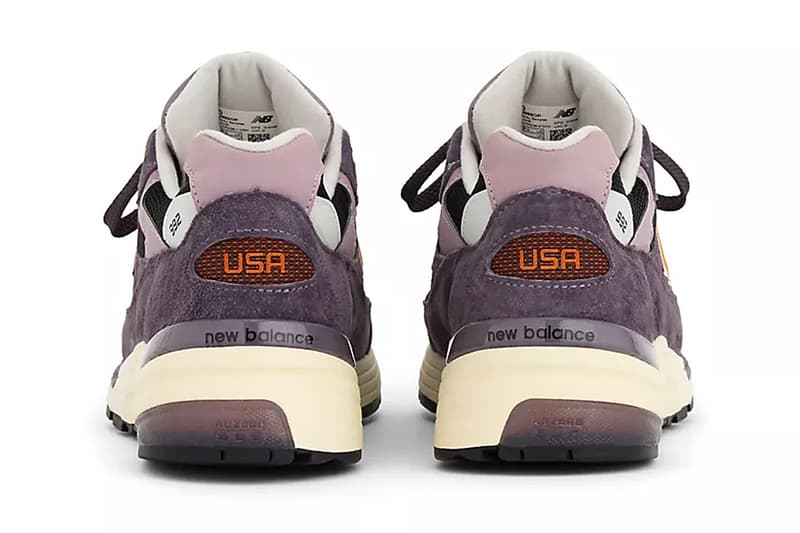 New Balance 992 "Dark Ice Wine" U992OP Release Info november 20 release nb sneaker dad shoes Dark Ice Wine/Black