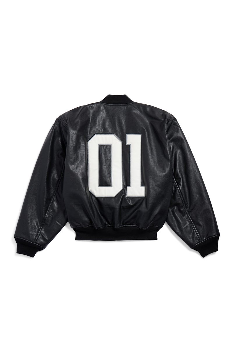 Balenciaga Spring 2026 Football Series Collection Release american football clothing jerseys satin shorts tracksuits