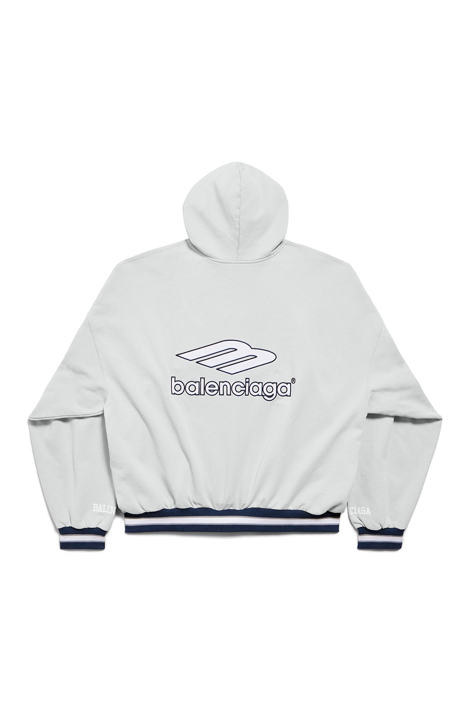 Balenciaga Spring 2026 Football Series Collection Release american football clothing jerseys satin shorts tracksuits