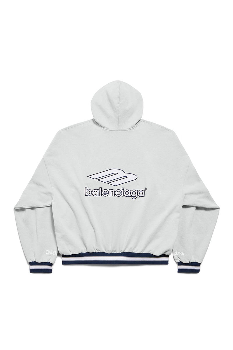 Balenciaga Spring 2026 Football Series Collection Release american football clothing jerseys satin shorts tracksuits
