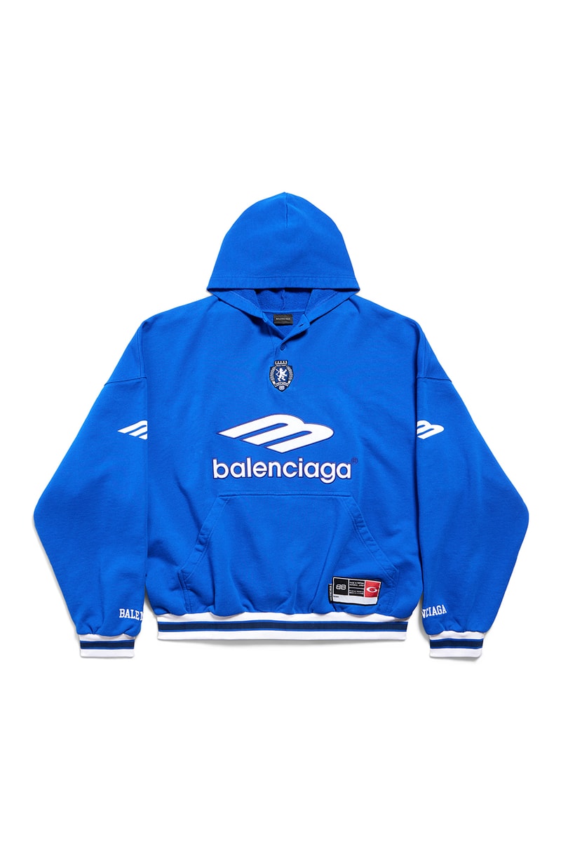 Balenciaga Spring 2026 Football Series Collection Release american football clothing jerseys satin shorts tracksuits