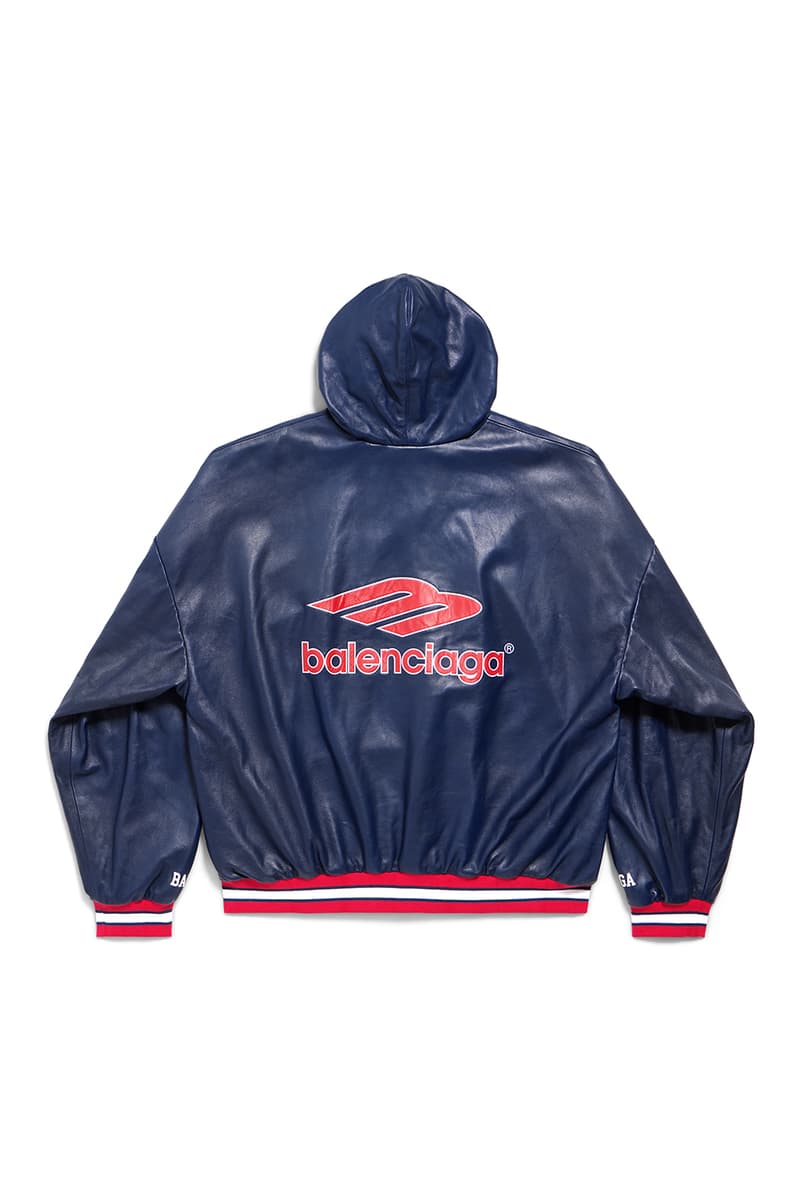 Balenciaga Spring 2026 Football Series Collection Release american football clothing jerseys satin shorts tracksuits