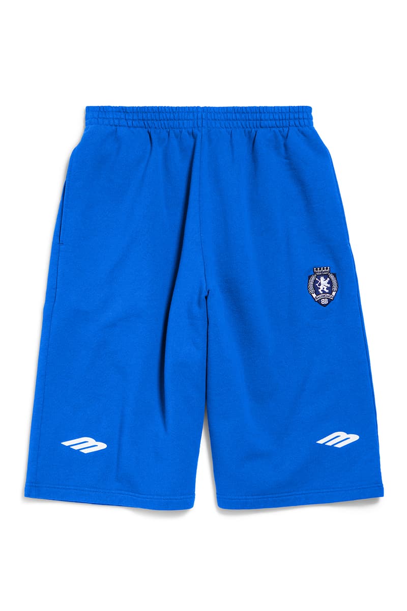 Balenciaga Spring 2026 Football Series Collection Release american football clothing jerseys satin shorts tracksuits