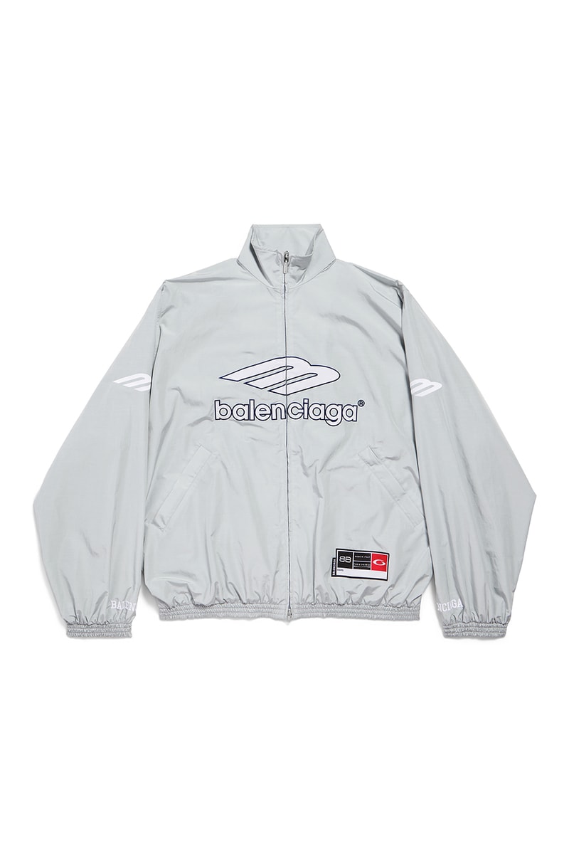 Balenciaga Spring 2026 Football Series Collection Release american football clothing jerseys satin shorts tracksuits