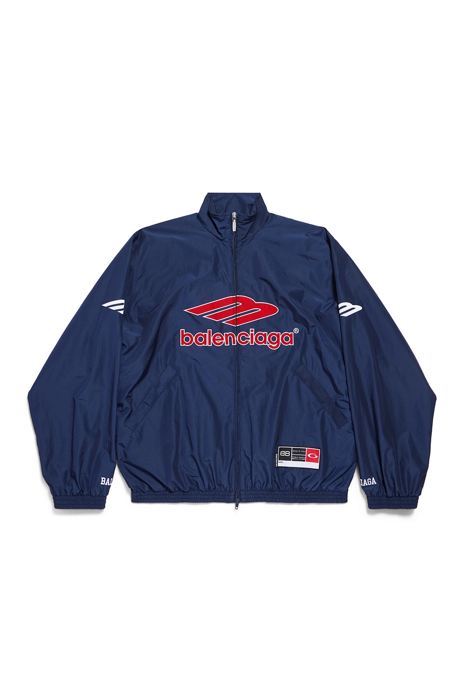 Balenciaga Spring 2026 Football Series Collection Release american football clothing jerseys satin shorts tracksuits