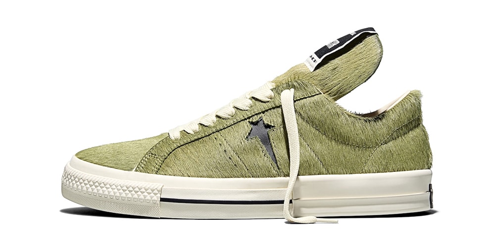 Rick Owens' DRKSHDW and Converse Reunite for Pony-Hair One Star Pro Pack