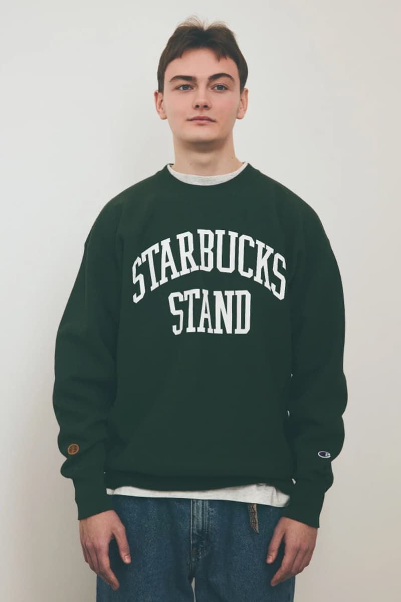 Starbucks Stand by BEAMS EXTRA Collection Champion Reverse Weave Release Info