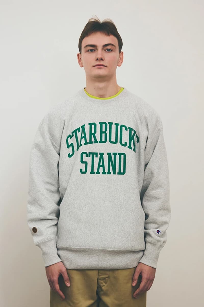 Starbucks Stand by BEAMS EXTRA Collection Champion Reverse Weave Release Info