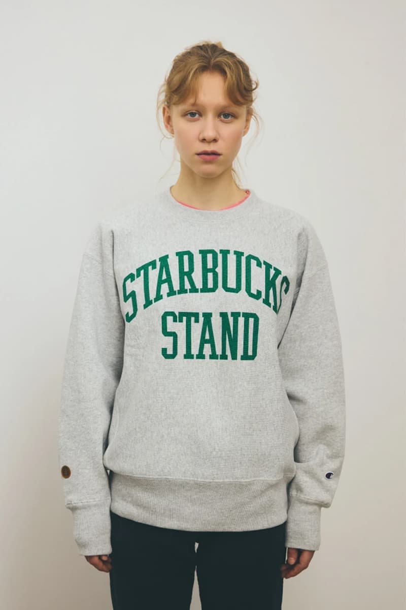 Starbucks Stand by BEAMS EXTRA Collection Champion Reverse Weave Release Info