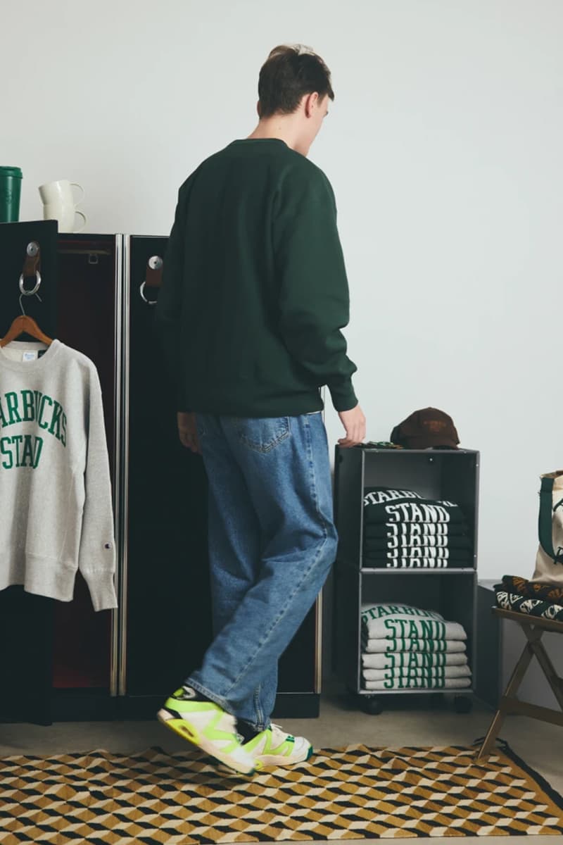 Starbucks Stand by BEAMS EXTRA Collection Champion Reverse Weave Release Info