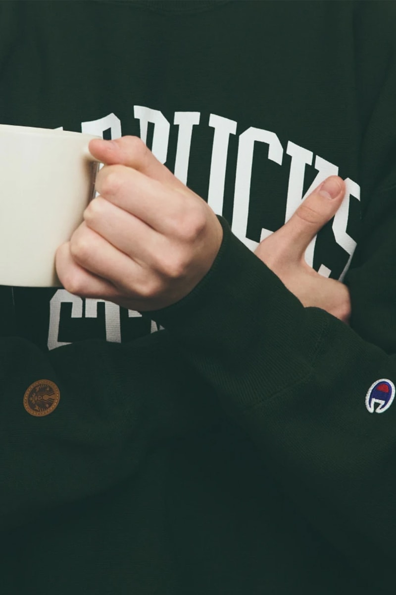 Starbucks Stand by BEAMS EXTRA Collection Champion Reverse Weave Release Info
