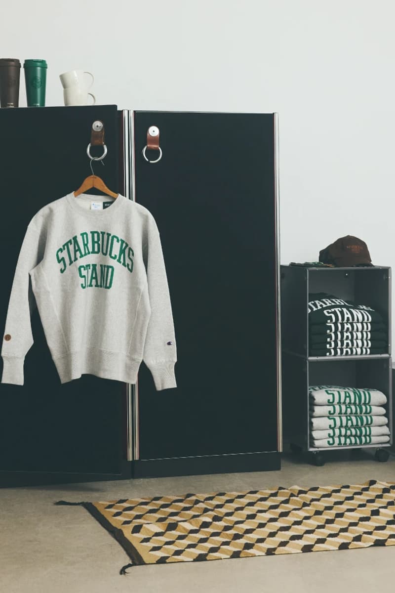 Starbucks Stand by BEAMS EXTRA Collection Champion Reverse Weave Release Info