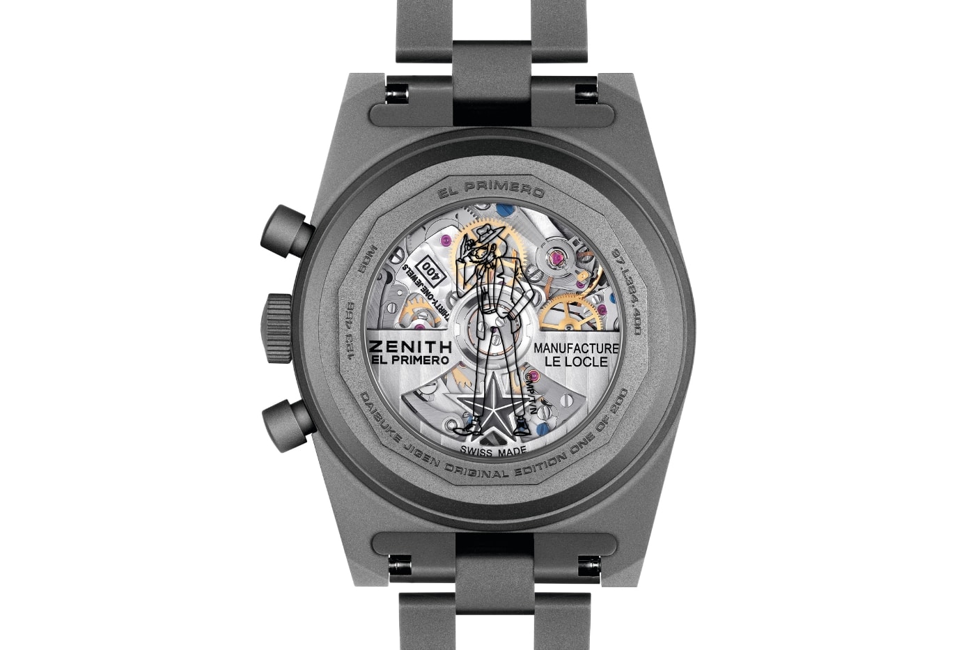 Zenith x 'Lupin III  Chronomaster Revival Daisuke Jigen A384 Limited Edition Release Info