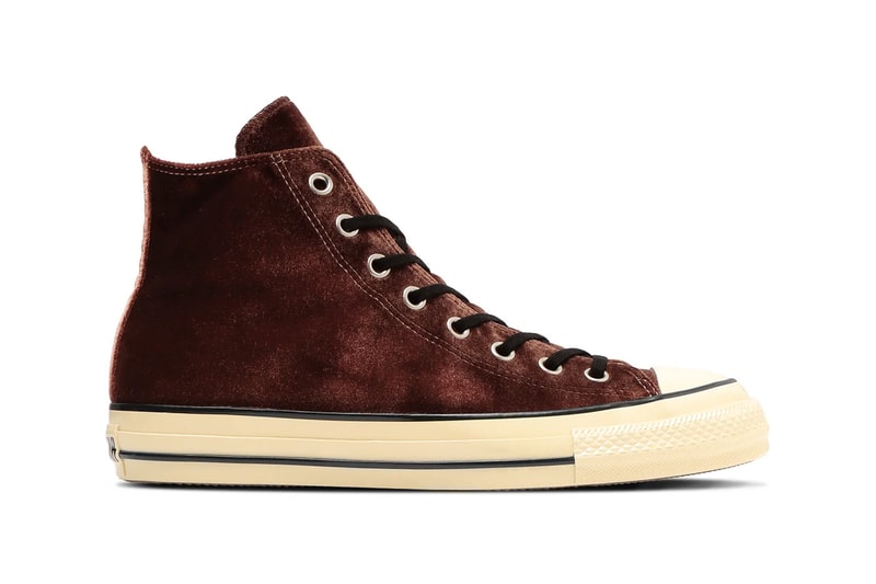 Converse All Star Aged Velvet Hi Brown Black 31316290 Release info