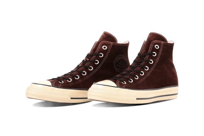 Converse All Star Aged Velvet Hi Brown Black 31316290 Release info