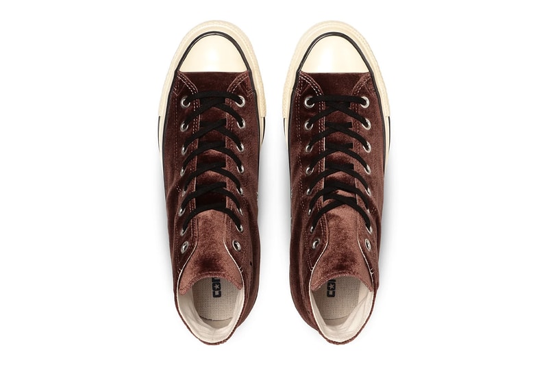 Converse All Star Aged Velvet Hi Brown Black 31316290 Release info