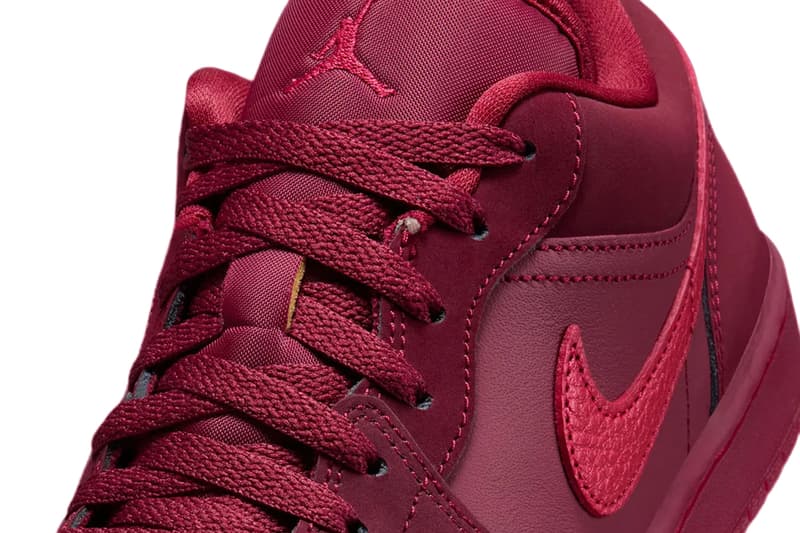 Air Jordan 1 Low Valentines Day IB7012-600 Air Jordan 1 Mid Valentines Day IB7018-600 Release Info