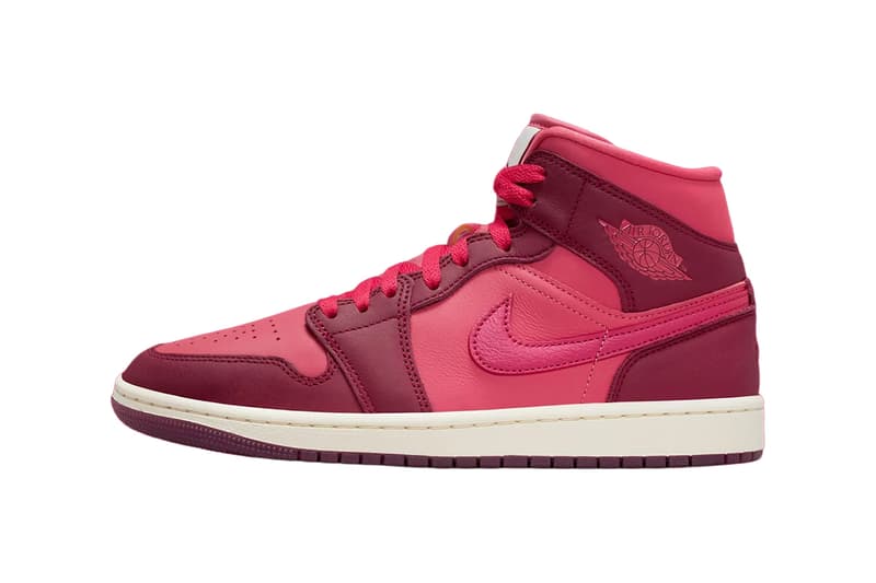 Air Jordan 1 Low Valentines Day IB7012-600 Air Jordan 1 Mid Valentines Day IB7018-600 Release Info