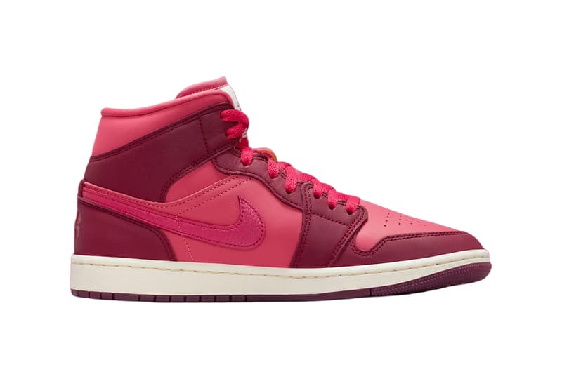 Air Jordan 1 Low Valentines Day IB7012-600 Air Jordan 1 Mid Valentines Day IB7018-600 Release Info