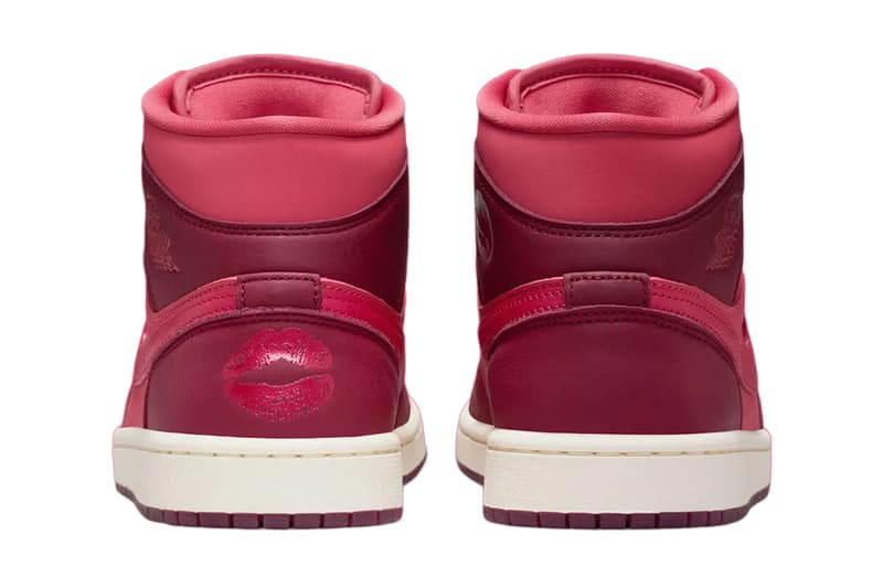 Air Jordan 1 Low Valentines Day IB7012-600 Air Jordan 1 Mid Valentines Day IB7018-600 Release Info