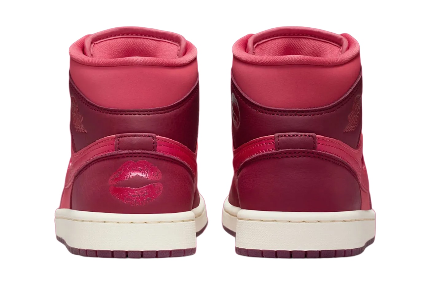 Air Jordan 1 Low Valentines Day IB7012-600 Air Jordan 1 Mid Valentines Day IB7018-600 Release Info