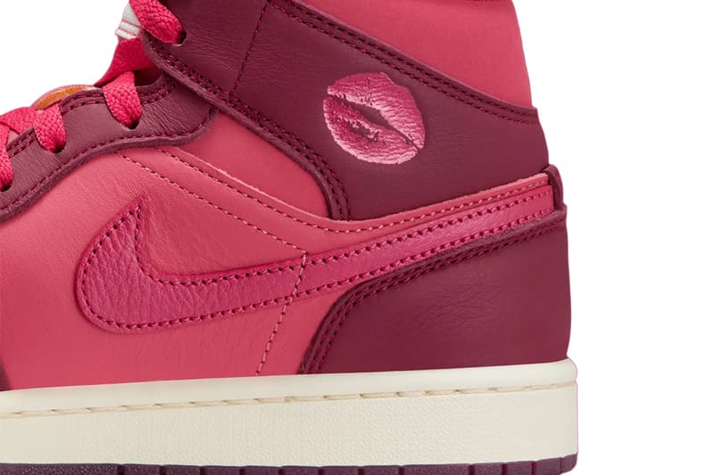 Air Jordan 1 Low Valentines Day IB7012-600 Air Jordan 1 Mid Valentines Day IB7018-600 Release Info