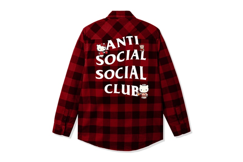 Anti Social Social Club ASSC Hello Kitty and Friends® Collaboration Holiday Collection Kuromi My Melody Badtz-Maru Pochacco Cinnamoroll Cogimyum release info