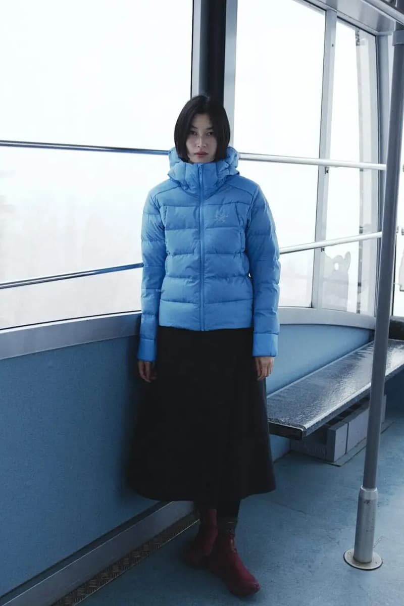 ARC'TERYX and BEAMS BOY Return for a New Exclusive Colorway Drop glacial collection north vancouver canada