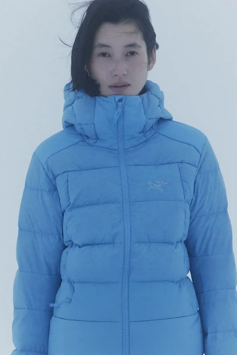 ARC'TERYX and BEAMS BOY Return for a New Exclusive Colorway Drop glacial collection north vancouver canada