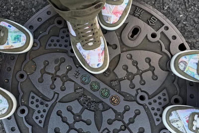 Futura x Nike Air Force 1 "FLOM" first look graffiti release info futuradosmil