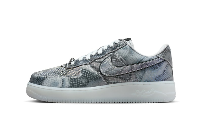 Kobe Bryant x Nike Air Force 1 Low "Lenticular" II3925-400 Release Info Light Armory Blue/Light Armory Blue