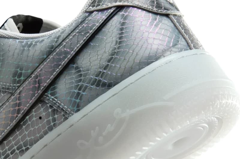 Kobe Bryant x Nike Air Force 1 Low "Lenticular" II3925-400 Release Info Light Armory Blue/Light Armory Blue