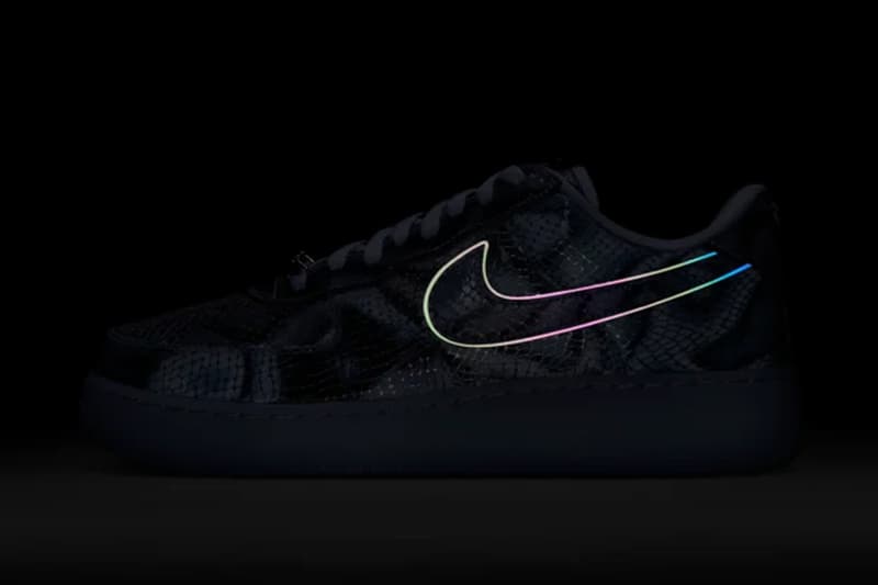 Kobe Bryant x Nike Air Force 1 Low "Lenticular" II3925-400 Release Info Light Armory Blue/Light Armory Blue