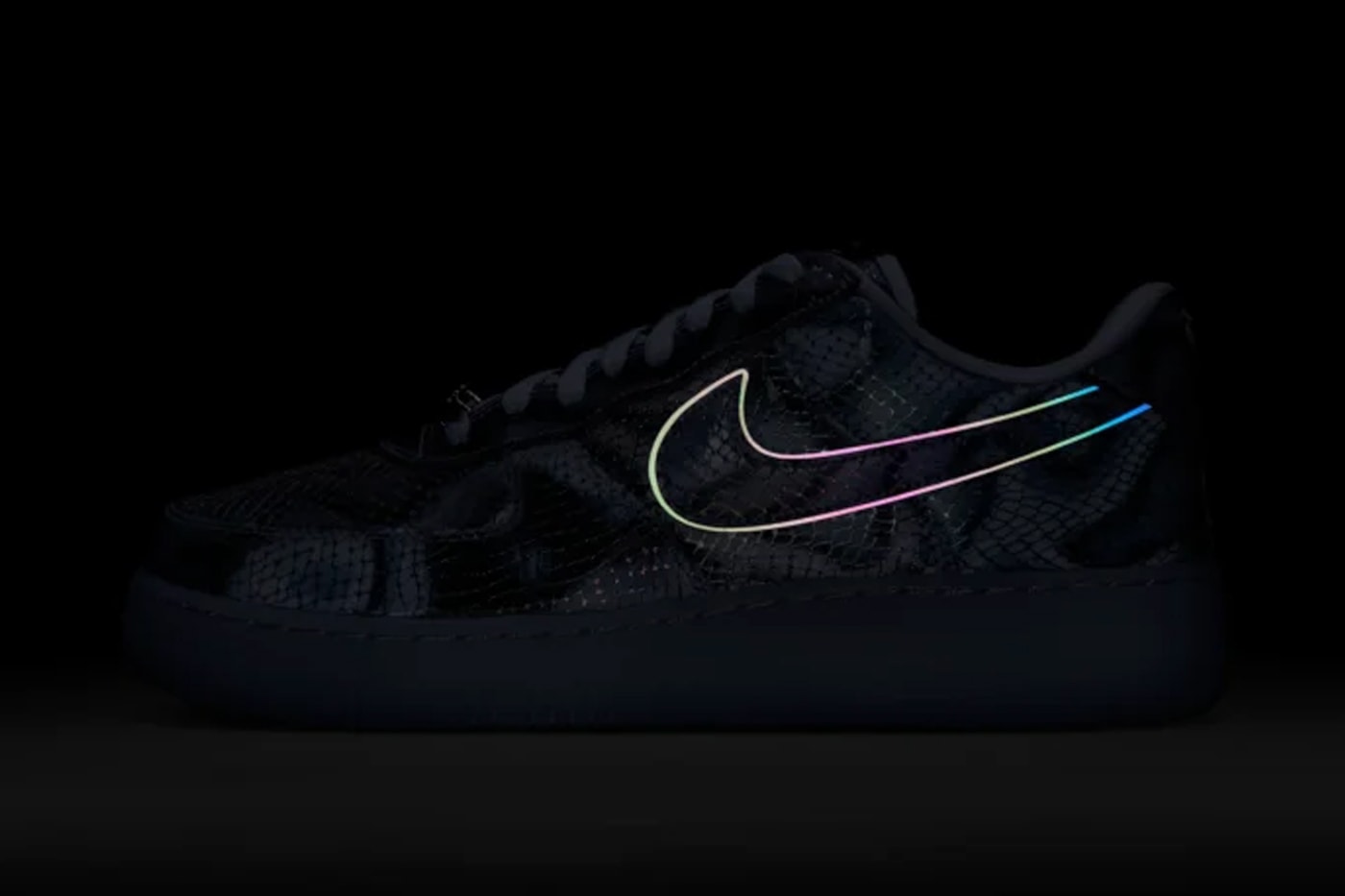 Kobe Bryant x Nike Air Force 1 Low "Lenticular" II3925-400 Release Info Light Armory Blue/Light Armory Blue