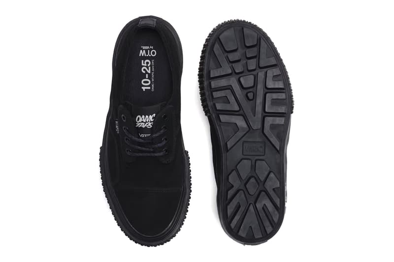 OTW by Vans OAMC WTAPS Collection Sk8-Hi GL Lug Seylynn Lug Black Duck Camo Desert Camo Release Info