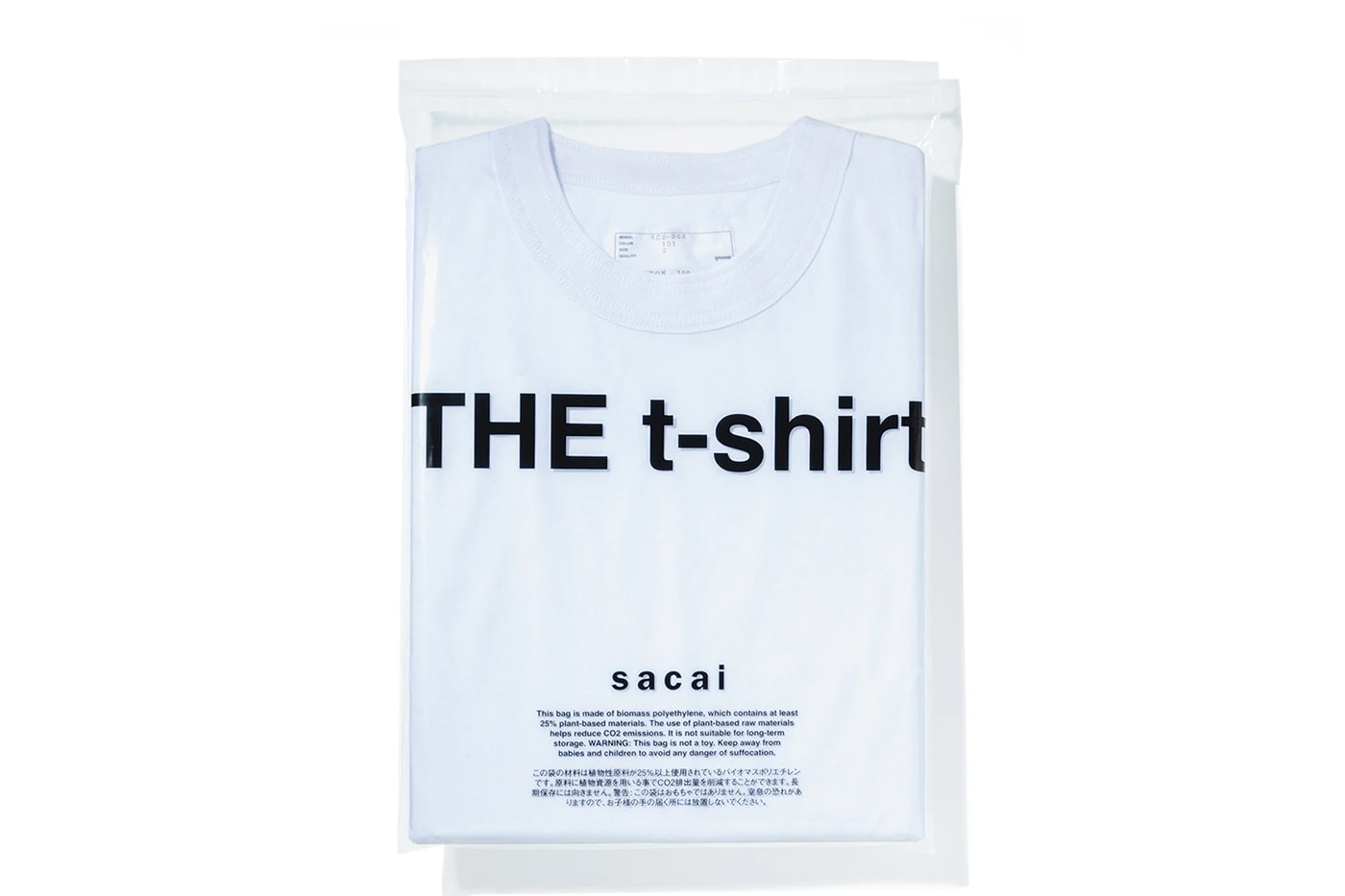 sacai THE t-shirt pack second Installment Release Info