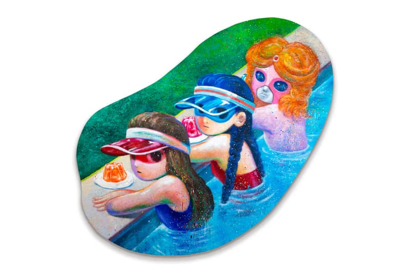 Stickymonger 'See Through' at NANZUKA UNDERGROUND Art Artworks Painting Tokyo