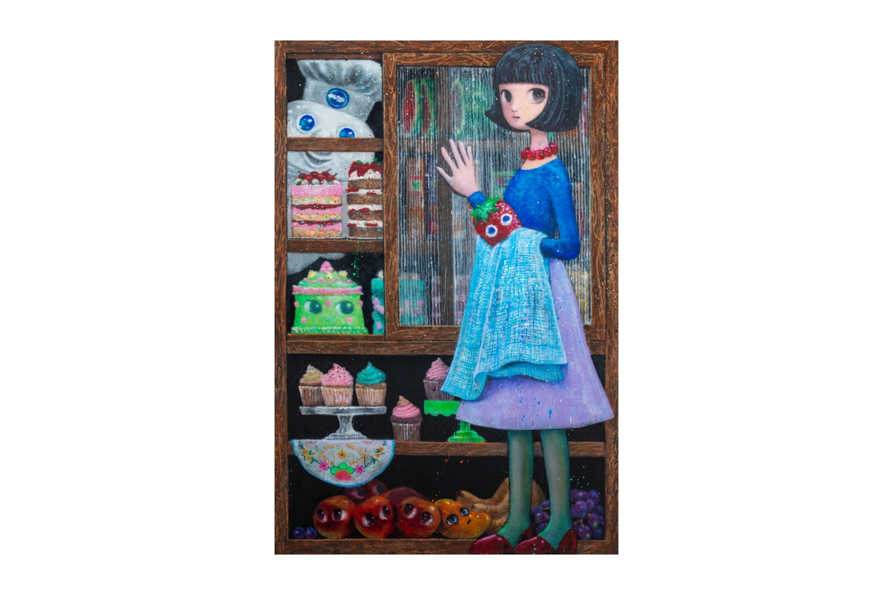 Stickymonger 'See Through' at NANZUKA UNDERGROUND Art Artworks Painting Tokyo