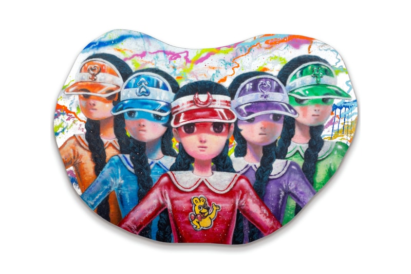 Stickymonger 'See Through' at NANZUKA UNDERGROUND Art Artworks Painting Tokyo