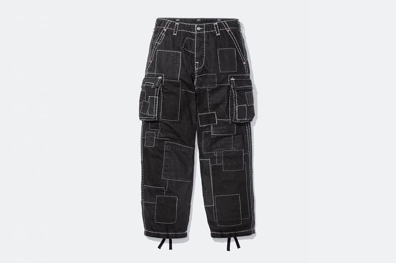 Supreme x True Religion Fall 2025 Collaboration denim jeans release info Leather Trucker Jacket, Puffer Jacket, L/S Shirt, Polo, Zip Up Hooded Sweatshirt, Leather Pant, Cargo Pant, Sweatpant, Earflap 5-Panel, 6-Panel and Beanie