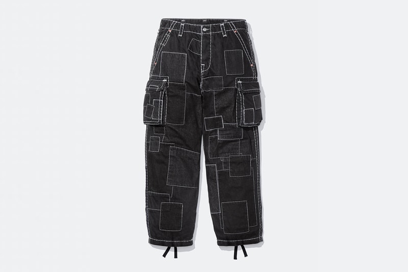 Supreme x True Religion Fall 2025 Collaboration denim jeans release info Leather Trucker Jacket, Puffer Jacket, L/S Shirt, Polo, Zip Up Hooded Sweatshirt, Leather Pant, Cargo Pant, Sweatpant, Earflap 5-Panel, 6-Panel and Beanie
