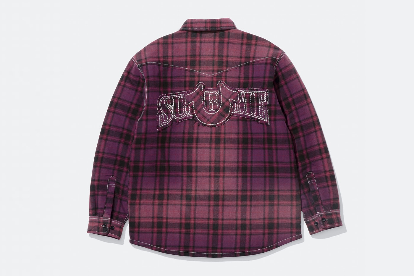 Supreme x True Religion Fall 2025 Collaboration denim jeans release info Leather Trucker Jacket, Puffer Jacket, L/S Shirt, Polo, Zip Up Hooded Sweatshirt, Leather Pant, Cargo Pant, Sweatpant, Earflap 5-Panel, 6-Panel and Beanie